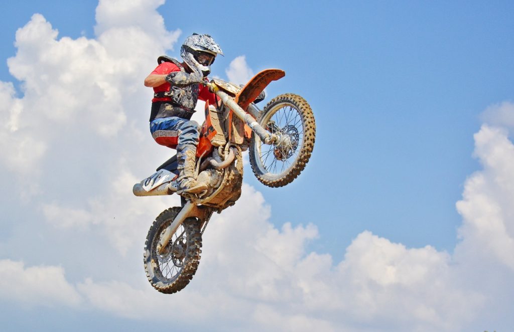 motorbike extreme sports